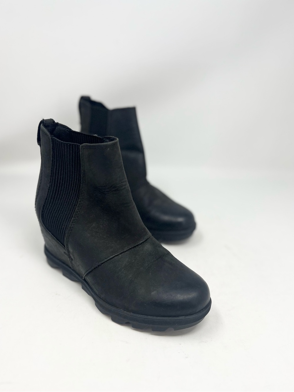 SOREL Joan Of Arctic Chelsea Wedge Booties Women’s Size 6.5 Fall Winter 18085512